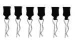 ABZ86101-10 Karoklammern + Grip Mini-Amt 6 Stück